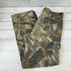 Classics by Ranger Mens Small Hunting Pants Realtree Hardwoods Camo Cargo‎ 32x28